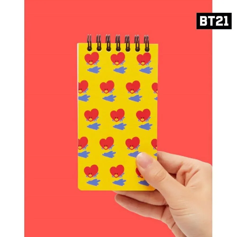 NEW! BTS BT21 Official Authentic Goods Spring‎ Notebook 5Set